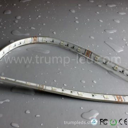 Newest ! color-temperture adjustable smd led strip 5050 60leds m with